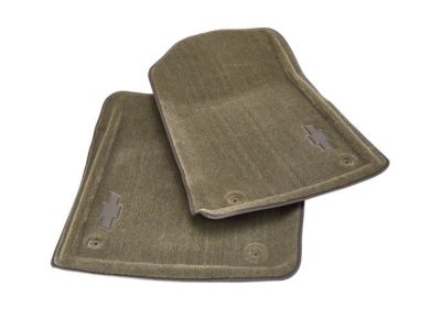 19155775 GM Floor Mats - Molded Carpet,Front,Note:Bowtie Logo,Regular Cab,Titanium Product Photo 3 of 3