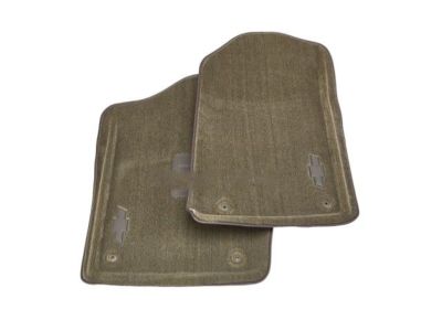19155775 GM Floor Mats - Molded Carpet,Front,Note:Bowtie Logo,Regular Cab,Titanium Product Photo 2 of 3