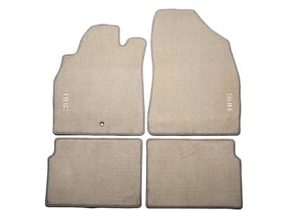 GM Floor Mats - Premium Carpet,Front and Rear ,Note:HHR Logo,Gray (14i) 19156105