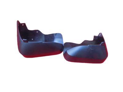 GM Rear Molded Splash Guards in Black 19156905
