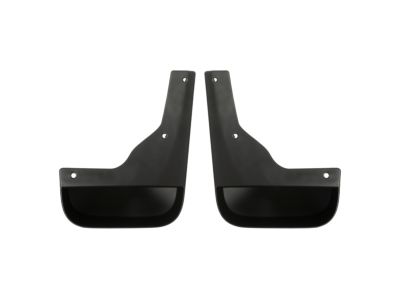 GM Rear Molded Splash Guards in Black 19156905