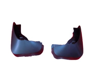 GM Rear Molded Splash Guards in Black 19156905
