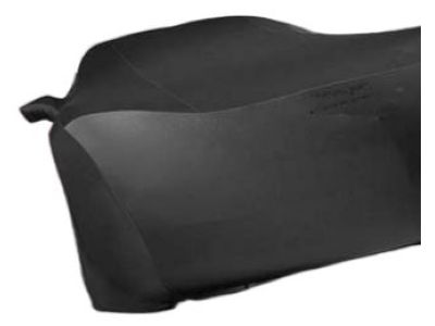 GM Premium Indoor Car Cover in Black with Crossed Flags Logo 19158372