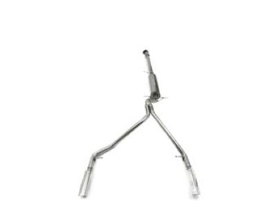 GM Cat-Back Exhaust System - Performance, Single Exhaust 19158636
