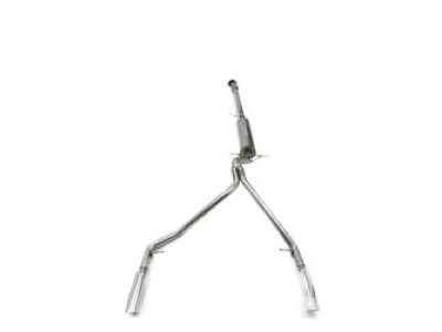 GM Cat-Back Exhaust System - Touring, Single Exhaust 19158637