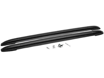 GM Roof Rack Side Rails,Color:Black 19159798