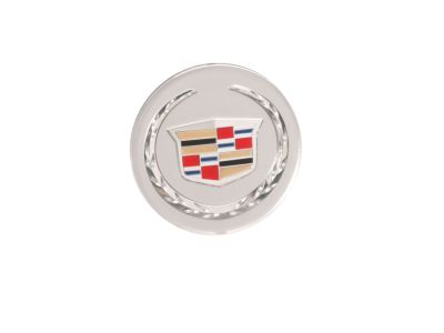 GM Center Cap in Silver with Cadillac Logo 19165750
