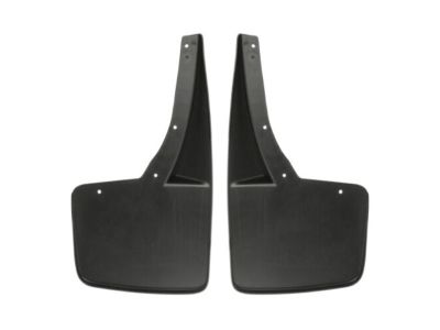 GM Front Molded Splash Guards in Stealth Gray 19165826