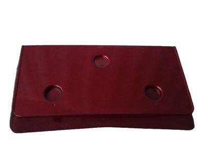 GM License Plate Holder - Front,Note:Monterey Red (80U) 19166192