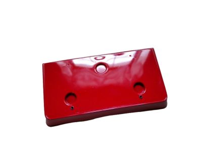 GM License Plate Holder - Front,Note:Monterey Red (80U) 19166192