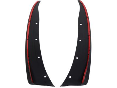 GM Molded Splash Guards in Black 19170234