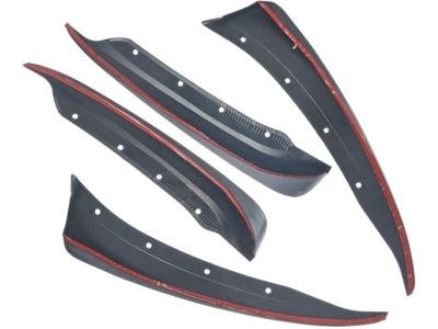 GM Molded Splash Guards in Black 19170234
