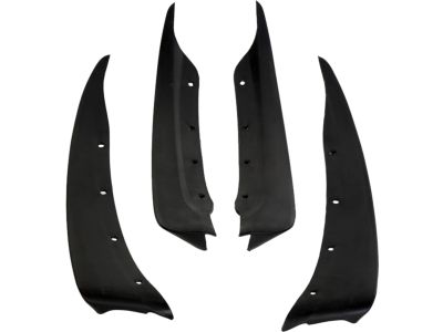 GM Molded Splash Guards in Black 19170234