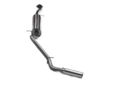 GM Cat-Back Exhaust System - Performance, Single Exhaust 19170350