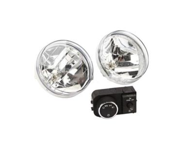 GM Fog Lamps,Note:Clear Lens,Gray Housing,24 Watt Lamp 19170447