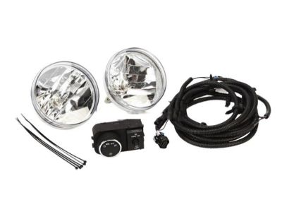 GM Fog Lamps,Note:Clear Lens,Gray Housing,24 Watt Lamp 19170447