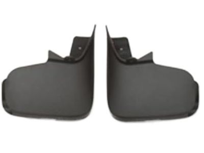 GM Front Molded Splash Guards in Charcoal Gray 19170497