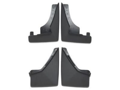 GM Molded Splash Guards in Black 19170629