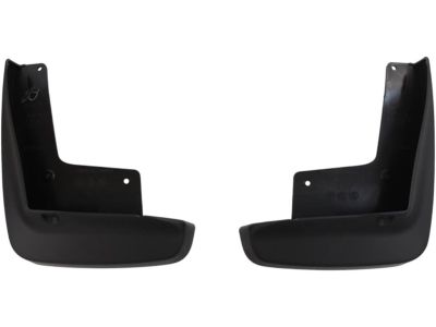 GM Front Molded Splash Guards in Black 19170964