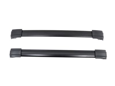 GM Removable Roof Rack T-Slot Cross Rails in Black 19171186