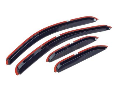 GM Side Window Weather Deflector - Front and Rear Sets 19171896