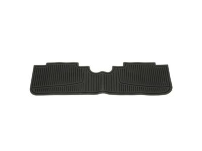 GM Rear One-Piece All-Weather Floor Mat in Black 19172260