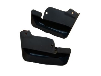 GM Front Molded Splash Guards in Black 19172935