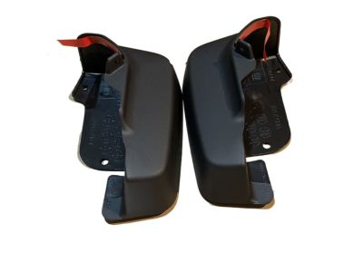 GM Front Molded Splash Guards in Black 19172935