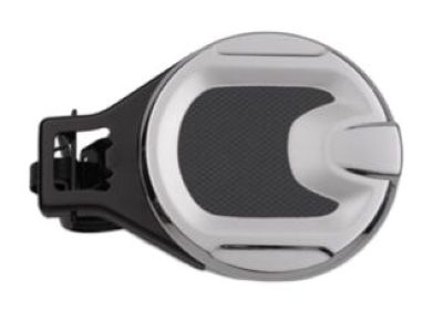 GM Fuel Door,Note:Coupe,Chrome with Carbon Fiber Applique 19201547