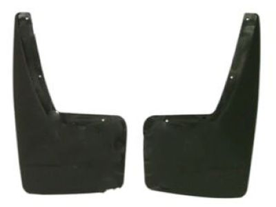 GM Front Molded Splash Guards in Black 19202435