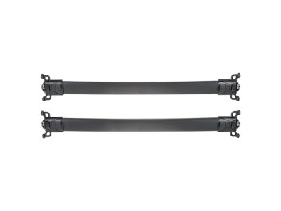 GM Removable Roof Rack Cross Rails in Ebony 19202488