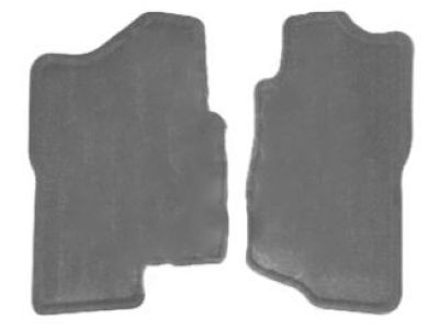 GM Front Carpeted Floor Mats in Titanium 19206159