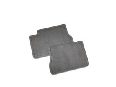 GM Rear Carpeted Floor Mats in Titanium 19206160