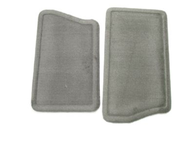 GM Rear Carpeted Floor Mats in Titanium 19206160