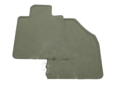 GM Front Carpeted Floor Mats in Titanium 19210634