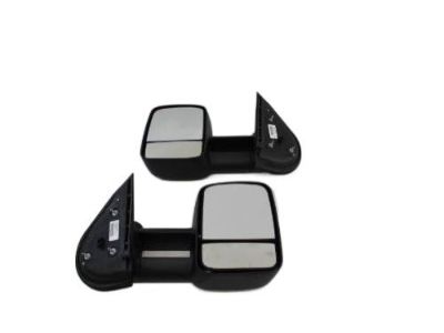 GM Extended View Tow Mirrors in Black 19211738