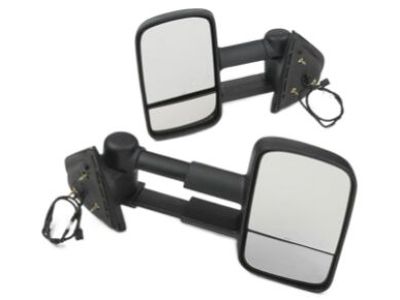 GM Extended View Tow Mirrors in Black 19211738