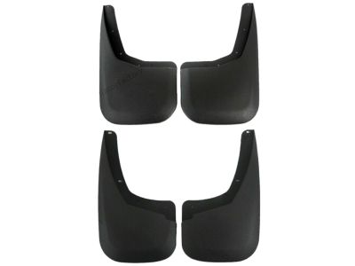 GM Splash Guards - Molded, Rear Set 19212774