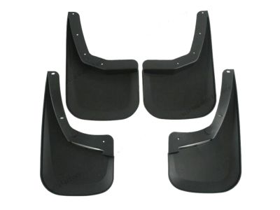 GM Splash Guards - Molded, Rear Set 19212774