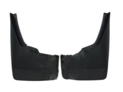 GM Rear Molded Splash Guards in Black 19212794