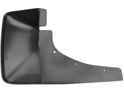 GM Front Molded Splash Guards in Black 19212797