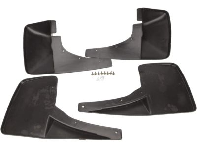 GM Splash Guards - Molded, Rear Set 19212818