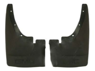 GM Splash Guards - Molded, Rear Set 19212824