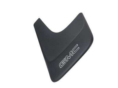 GM Flat Splash Guards in Black with White GMC Logo 19213394