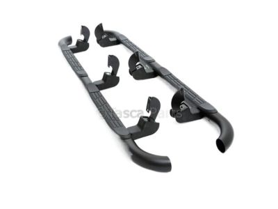 GM Assist Steps - Round,Note:3-Inch,Black 19213584