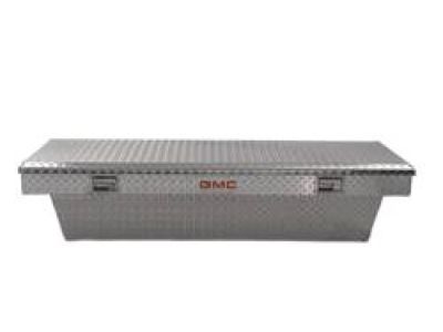 GM Tool Box,Note:GMC Logo,Bright Aluminum 19242977