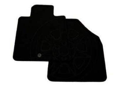 GM Front Carpeted Floor Mats in Titanium 19256606