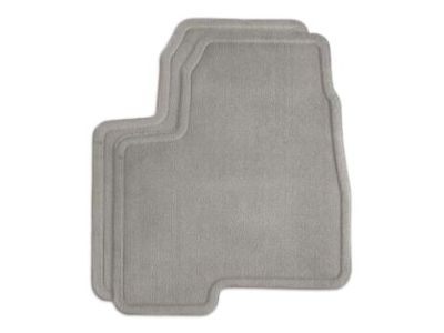 GM Front Carpeted Floor Mat Set in Titanium 19256611