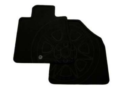 GM Front Carpeted Floor Mat Set in Titanium 19256611