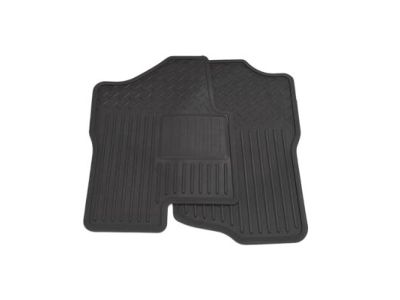 GM 19257172 Floor Mats - Vinyl Replacement,Front,Color:Ebony 19257172 GM Floor Mats - Vinyl Replacement,Front,Color:Ebony Product Photo 1 of 4